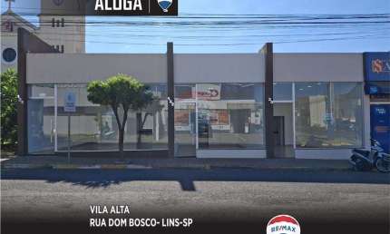 Sala comercial para alugar na Rua Dom Bosco, 122, Vila Alta, Lins