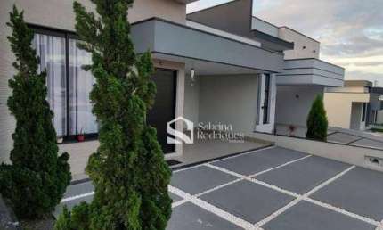 Casa de Condomínio para venda em Condomínio Jardim Mantova Residencial de 145.00m² com 3 Quartos, 3 Suites e 3 Garagens