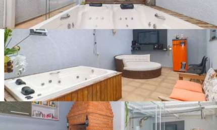 Cobertura para venda em Jardim de 160.00m² com 2 Quartos, 1 Suite e 3 Garagens