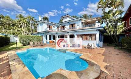Casa de Condomínio para venda em Chácara Vale Do Rio Cotia de 528.00m² com 6 Quartos, 5 Suites e 6 Garagens