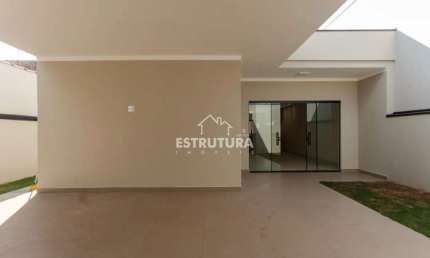 Casa para venda em Jardim Itapuã de 144.00m² com 3 Quartos, 1 Suite e 2 Garagens