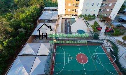 Apartamento para alugar em RECANTO QUARTO CENTENÁRIO de 58.00m² com 2 Quartos, 1 Suite e 1 Garagem