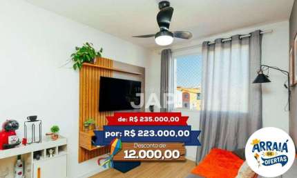 Apartamento para venda em Condomínio Reserva Mont Serrat de 46.00m² com 2 Quartos e 1 Garagem