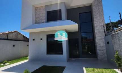 Sobrado para venda em Eucaliptos de 170.00m² com 3 Quartos e 3 Suites