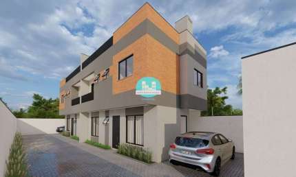 Sobrado para venda em Cajuru de 103.00m² com 3 Quartos, 1 Suite e 1 Garagem