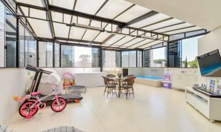 Cobertura para venda em Bigorrilho de 171.00m² com 3 Quartos, 1 Suite e 2 Garagens
