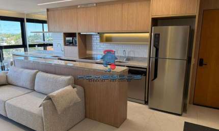 Apartamento para alugar em Nova Campinas de 47.00m² com 1 Quarto, 1 Suite e 2 Garagens