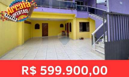 Casa para venda em Boqueirão de 180.00m² com 5 Quartos, 1 Suite e 2 Garagens