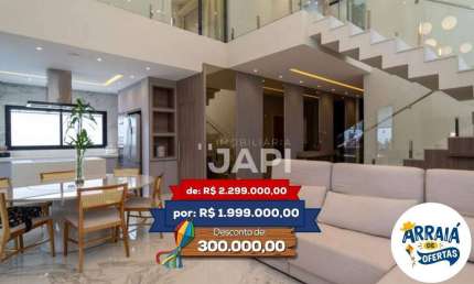 Casa de Condomínio para venda em Medeiros de 265.00m² com 4 Quartos, 3 Suites e 4 Garagens