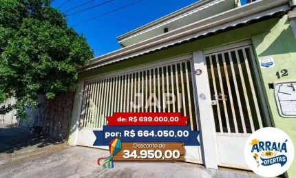 Casa para venda em Vila Galvão de 267.00m² com 3 Quartos, 1 Suite e 2 Garagens