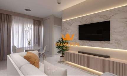 Apartamento para venda em Parque Santa Isabel de 57.00m² com 2 Quartos, 1 Suite e 1 Garagem