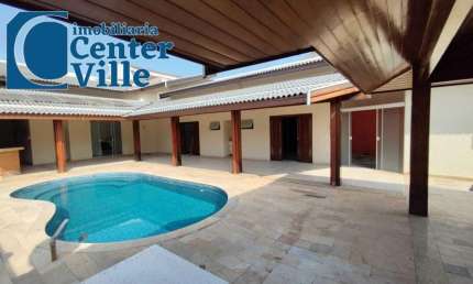 Casa para alugar em Loteamento Residencial Jardim Jacyra de 445.00m² com 4 Quartos, 3 Suites e 4 Garagens