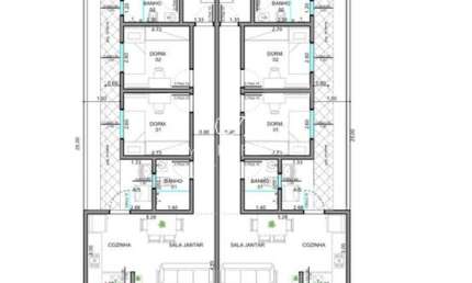 Casa para venda em Jardim Continental Ii de 125.00m² com 3 Quartos, 1 Suite e 1 Garagem