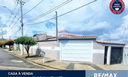Casa para venda em Jardim Santa Luzia de 138.00m² com 3 Quartos, 1 Suite e 3 Garagens