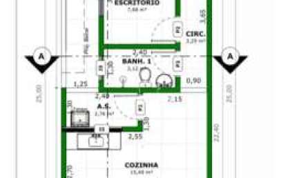 Casa para venda em Jardim Cherveson de 125.00m² com 2 Quartos, 1 Suite e 2 Garagens