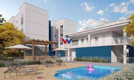 Apartamento para venda em Planta Almirante de 42.00m² com 2 Quartos e 1 Garagem