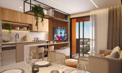 Apartamento para venda em Cidade Industrial de 62.00m² com 3 Quartos e 1 Suite