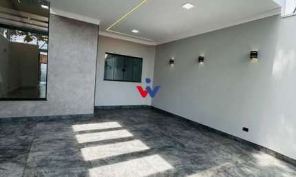 Casa para venda em Loteamento Madrid de 105.00m² com 3 Quartos, 1 Suite e 2 Garagens