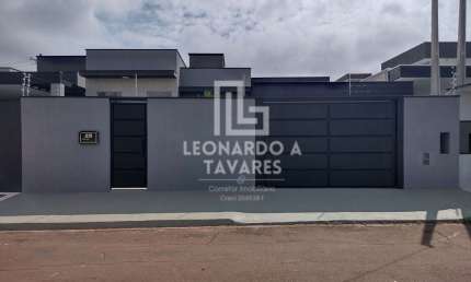 Casa para venda em Residencial Do Bosque de 74.00m² com 3 Quartos, 1 Suite e 2 Garagens