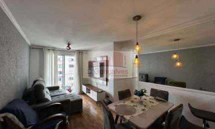 Apartamento para venda em Jardim Melo de 68.00m² com 3 Quartos, 1 Suite e 2 Garagens