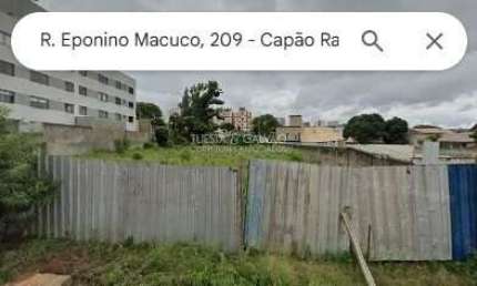 Terreno à venda na Rua Eponino Macuco, 209, Capão Raso, Curitiba