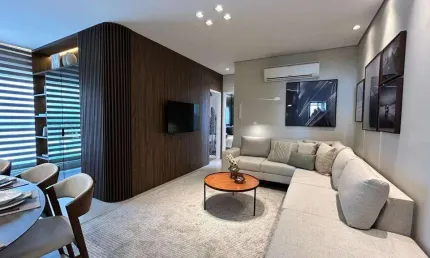Apartamento para venda em Bosque de 67.70m² com 2 Quartos, 1 Suite e 2 Garagens