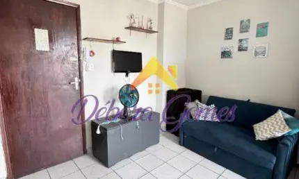 Apartamento para venda em Canto Do Forte de 38.00m² com 1 Quarto e 1 Garagem