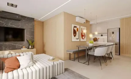 Apartamento para venda em Chácara Bela Vista de 60.95m² com 3 Quartos, 1 Suite e 2 Garagens
