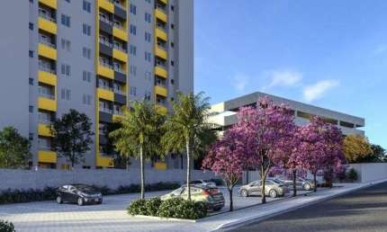 Apartamento para venda em Mogi Moderno de 25.76m² com 1 Quarto e 1 Garagem