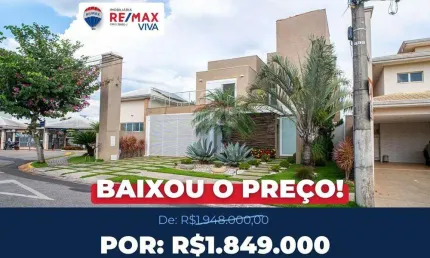 Casa de Condomínio para venda em Condomínio Altos Da Floresta de 319.43m² com 3 Quartos, 3 Suites e 4 Garagens