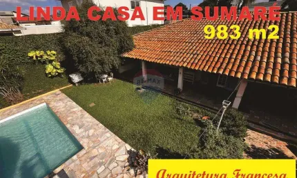 Casa para venda em Jardim Santa Madalena de 392.80m² com 5 Quartos, 2 Suites e 3 Garagens