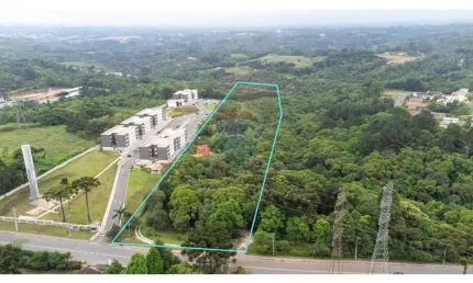 Terreno à venda na Rua Vereador Wadislau Bugalski, 3430, Lamenha Grande, Almirante Tamandaré