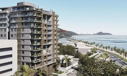Apartamento para venda em Guaratuba de 135.00m² com 3 Quartos, 3 Suites e 2 Garagens