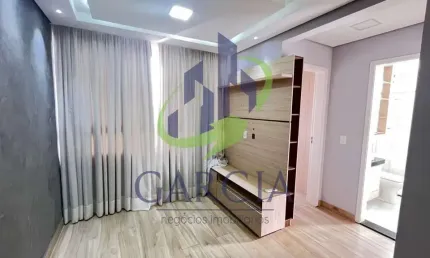 Apartamento para venda e aluguel em Loteamento Parque Real Guaçu de 52.00m² com 2 Quartos, 1 Suite e 1 Garagem