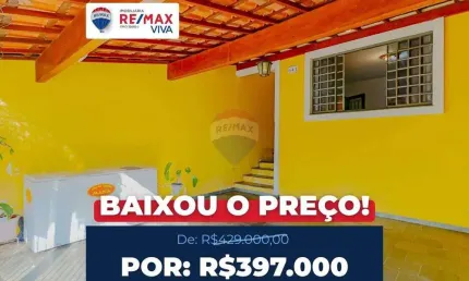 Casa para venda em Jardim Alvinópolis de 121.50m² com 2 Quartos, 1 Suite e 2 Garagens
