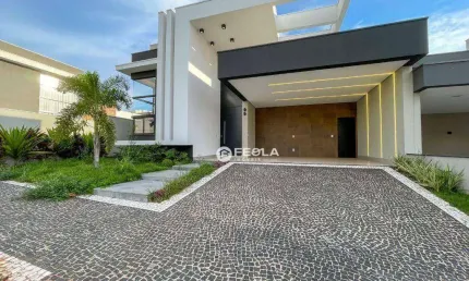 Casa de Condomínio para venda em Condomínio Residencial Jardim Firenze de 204.00m² com 3 Quartos, 3 Suites e 4 Garagens