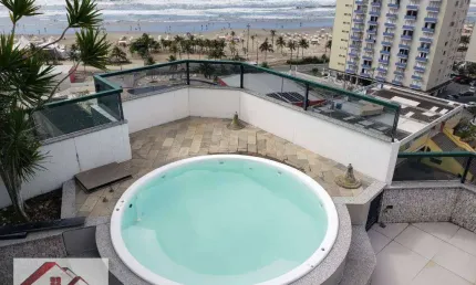 Cobertura para venda em Vila Assunção de 370.00m² com 3 Quartos e 3 Suites