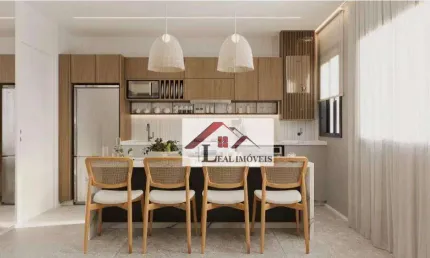 Apartamento para venda em Jardim Bela Vista de 37.00m² com 2 Quartos e 1 Garagem