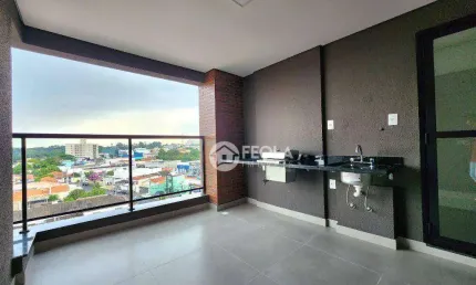 Apartamento para venda em Vila Frezzarim de 88.00m² com 3 Quartos, 1 Suite e 2 Garagens