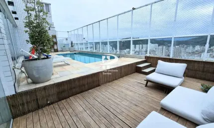 Apartamento para venda em Gonzaga de 450.00m² com 4 Quartos, 4 Suites e 4 Garagens