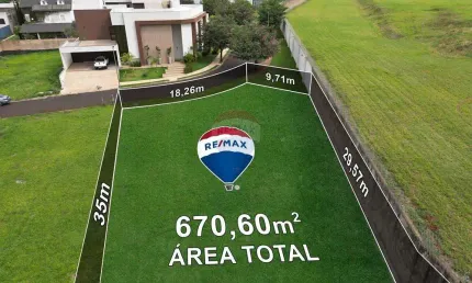 Terreno para venda em Condomínio Veneza de 670.60m²
