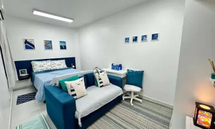 Kitnet para venda em Ponta Da Praia de 33.00m² com 1 Quarto e 1 Garagem
