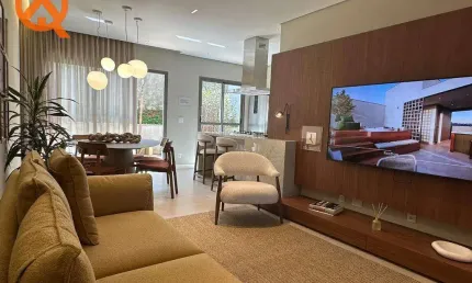 Casa de Condomínio para venda em Chácara Primavera de 136.72m² com 3 Quartos, 3 Suites e 2 Garagens