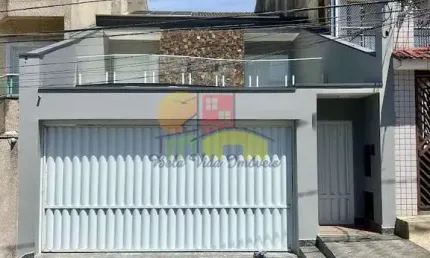 Sobrado para venda em Vila Scarpelli de 244.00m² com 3 Quartos, 2 Suites e 5 Garagens