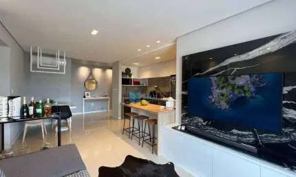 Apartamento para venda em Fazenda de 77.00m² com 2 Quartos, 2 Suites e 1 Garagem
