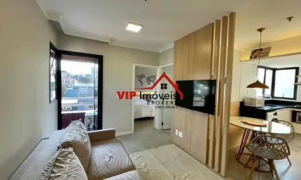 Flat para venda em Anhangabaú de 45.00m² com 1 Quarto, 1 Suite e 1 Garagem