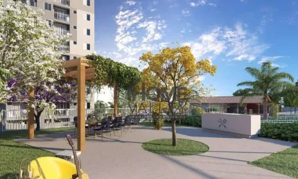 Apartamento para venda em Vila Palácios de 44.00m² com 2 Quartos e 1 Garagem