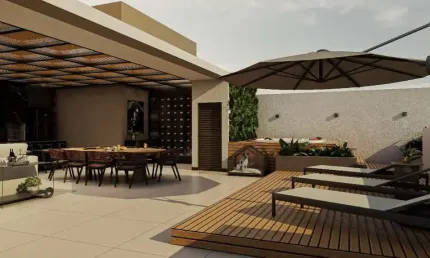 Cobertura para venda em Residencial Vértice de 278.00m² com 3 Quartos, 3 Suites e 3 Garagens