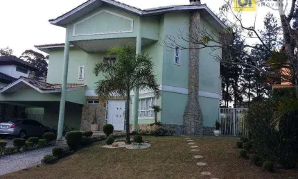 Casa de Condomínio para venda e aluguel em Aldeia Da Serra de 450.00m² com 4 Quartos, 2 Suites e 7 Garagens