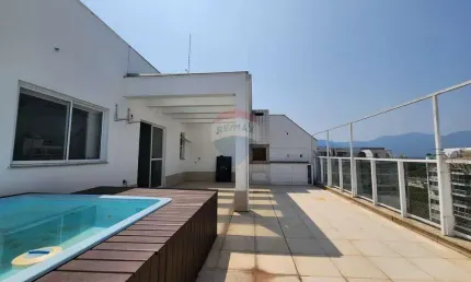 Cobertura para venda em Recreio Dos Bandeirantes de 147.00m² com 3 Quartos, 2 Suites e 2 Garagens